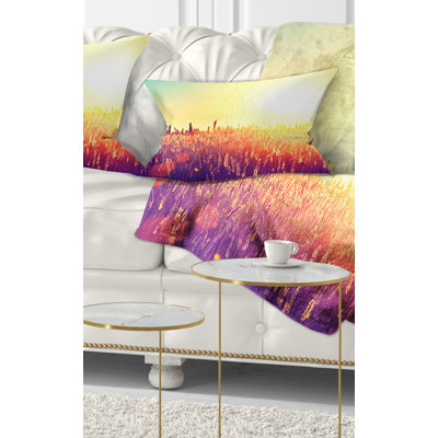 Coussin lombaire sous les rayons du soleil