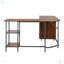 Bureau à deux tons avec rangement en L Techni Mobile-102062717