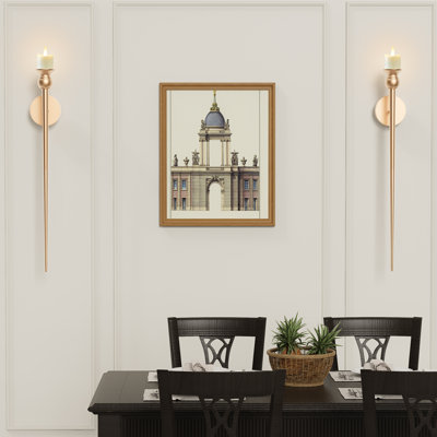 Candle Sconces Long Wall Candle Holder Wall Sconces（Set Of 2）