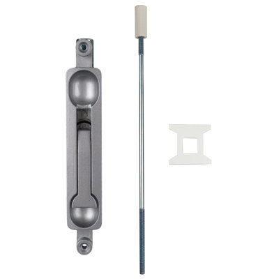 10 in. Duronodic Mortise Flush Bolt with 7/8 in. Rod Extension