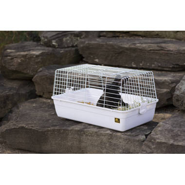 Ciresila Rabbit & Guinea Pig Cage with Hay Feeder, Bottle & Bowl Tucker Murphy Pet Size: 20.5 H x 17.5 W x 29 D