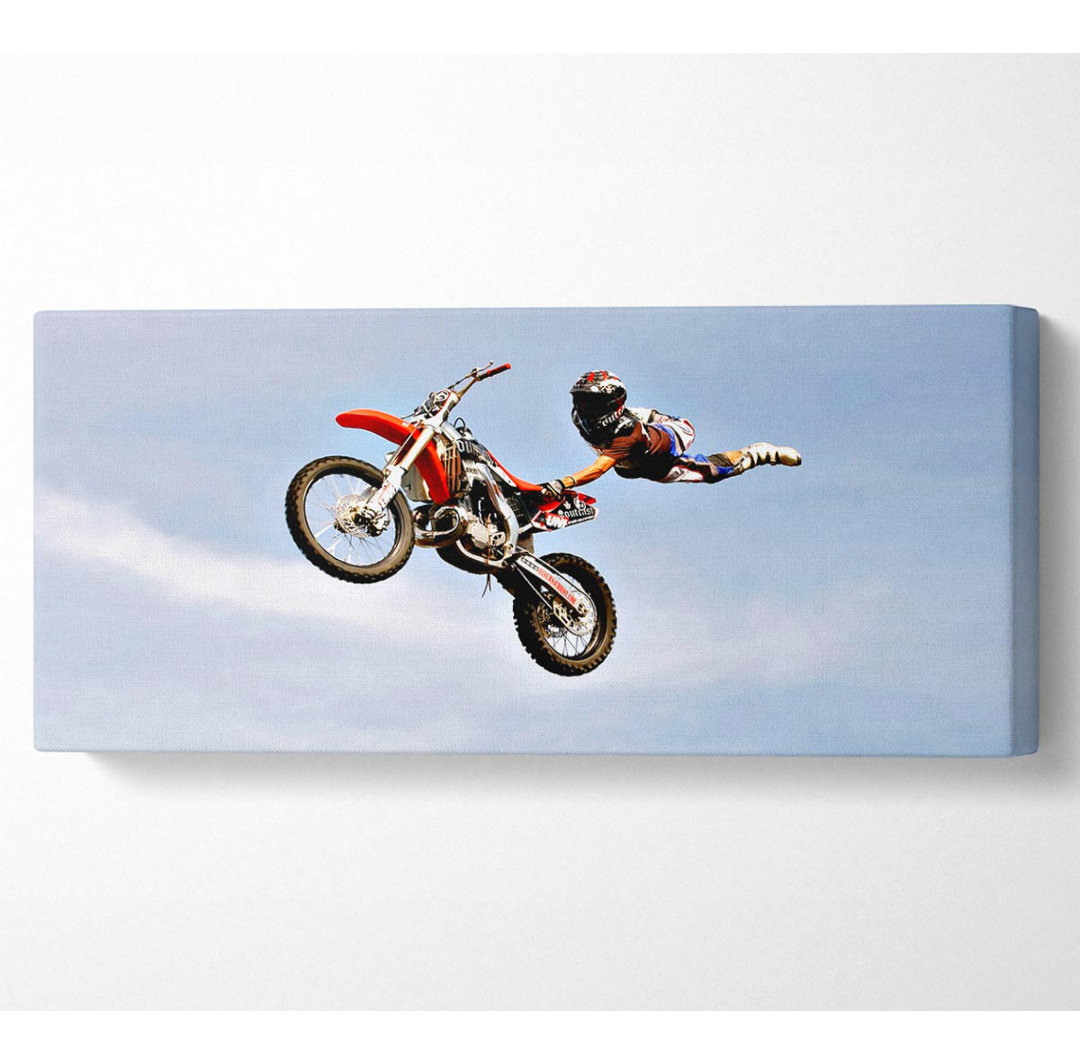 Motorcross Freestyle - Kunstdrucke auf Leinwand