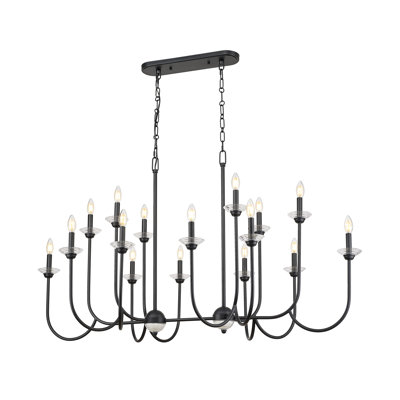 Lustre linéaire moderne Burgett