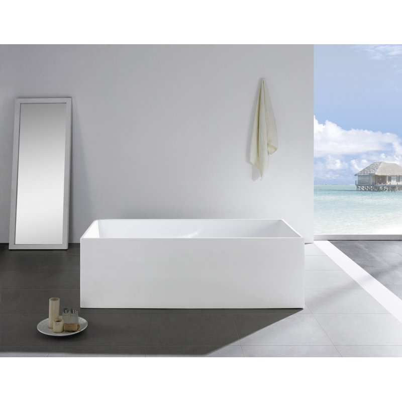 Baignoire de trempage autoportante 28 po. x 58 po. Levoir