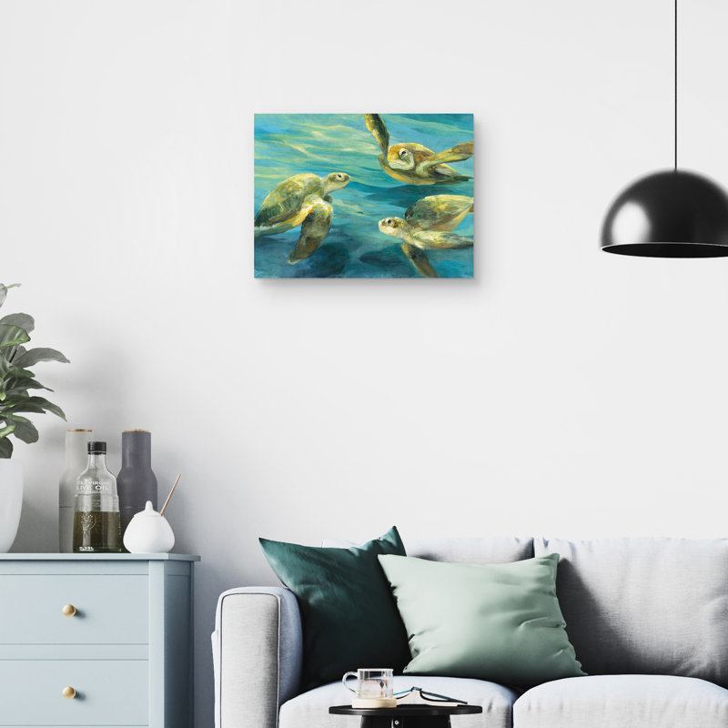 Sea Turtles - Wrapped Canvas Print Set