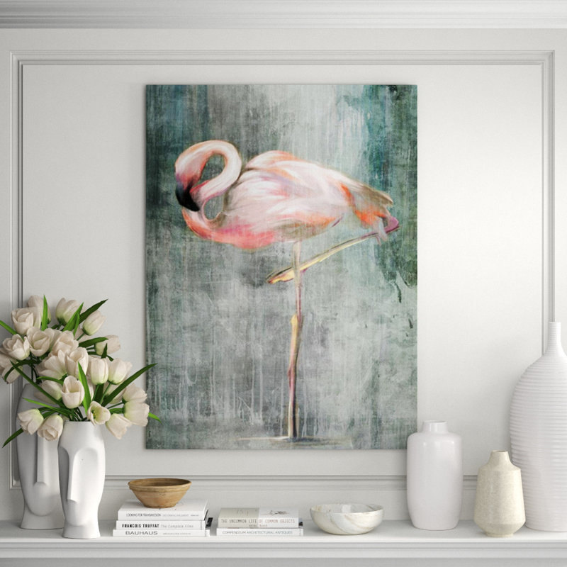 Tropical Plumage I Print by Emma Brooks, Outdoor, 63" H x 47" W x 1.5" D