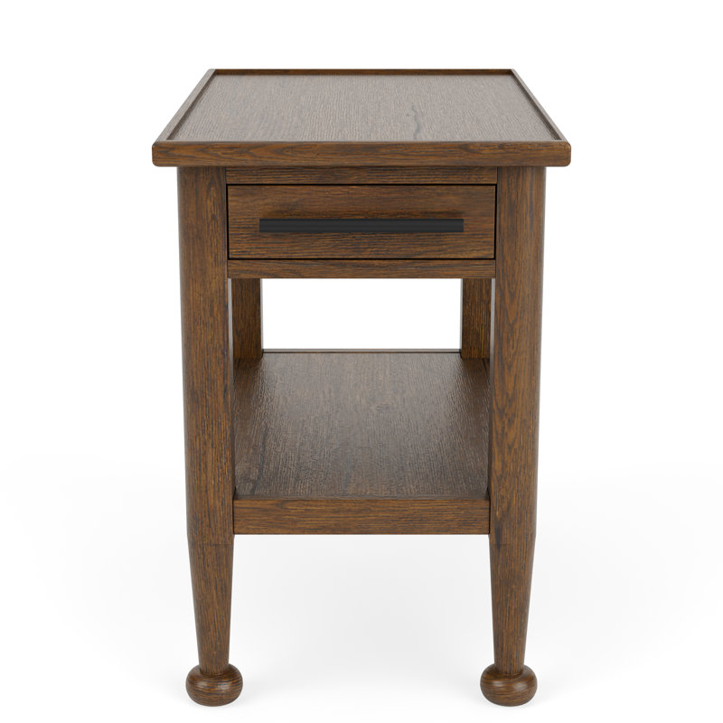 Brown Small End Table