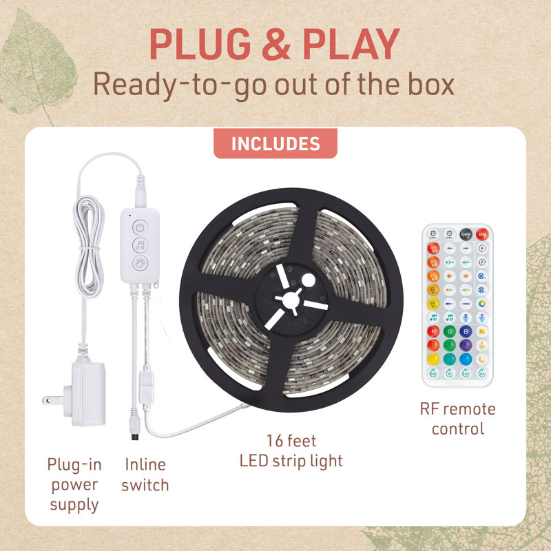 RGBIC Smart LED Strip Light Kit