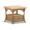 Brookside - Outdoor Side Table w/ Solid Travertine Top & Hand Painted Aluminum Base