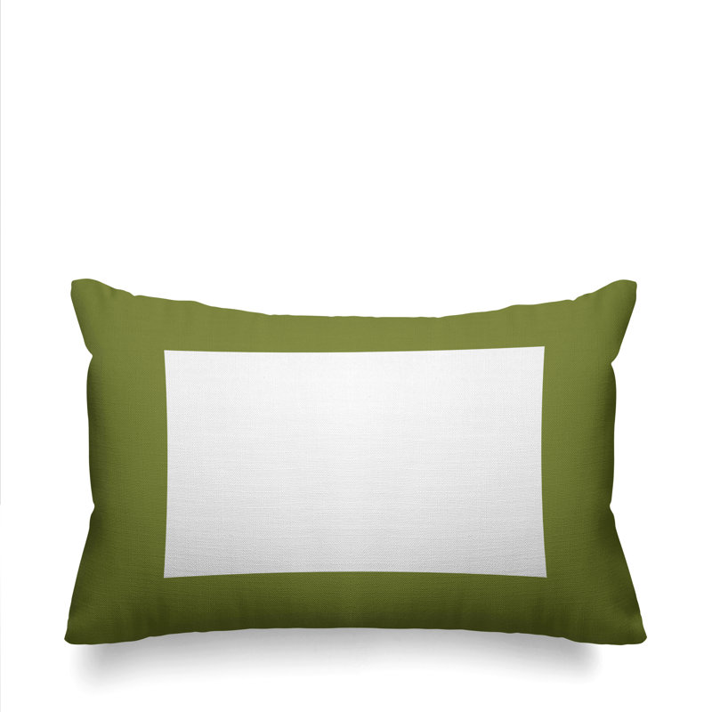 Coussin Luella, Vert olive