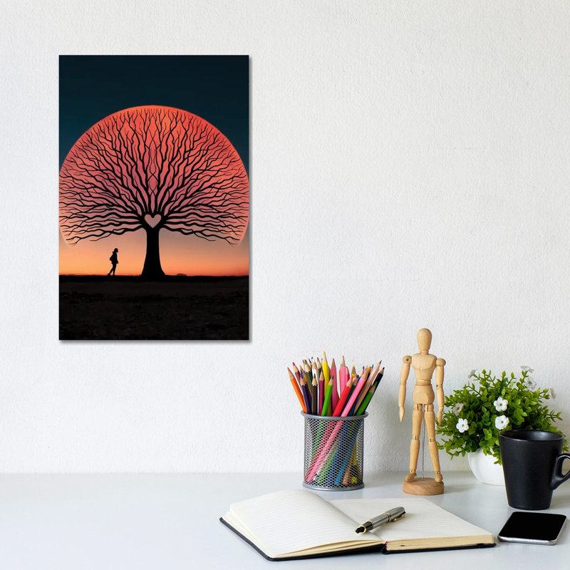 Tree Of Life by Abdullah Evindar - Wrapped Canvas Print, 20.32 cm H x 30.48 cm W