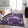 Premium Machine Washable Cerrito AMF522 Purple Rug