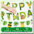 1997 Red Glitter 26th Birthday Bunting