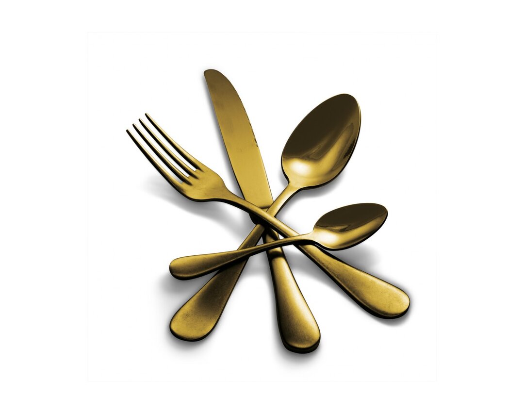 24-Piece Cutlery Set yellow