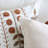 Handwoven Abstract Cotton Pillow Cover Boho Textured Neutral