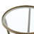 Beulah Glass Top End Table