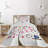 Owl Polyester Floral Coverlet-41888382