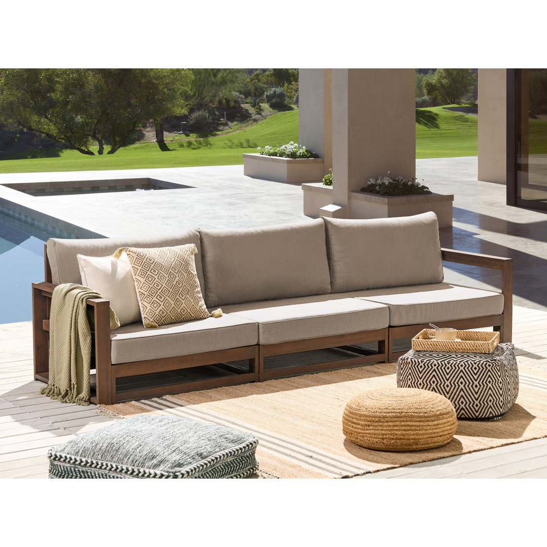 Gartensofa Ailin mit Kissen