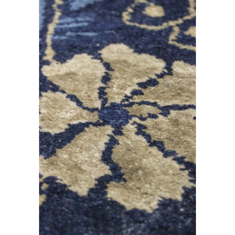 Antique Chinese Peking Wool On Wool 3Ft2inx5ft10in