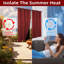 Rideau simple occultant et texturé Oakridge-1390915777-1390915779