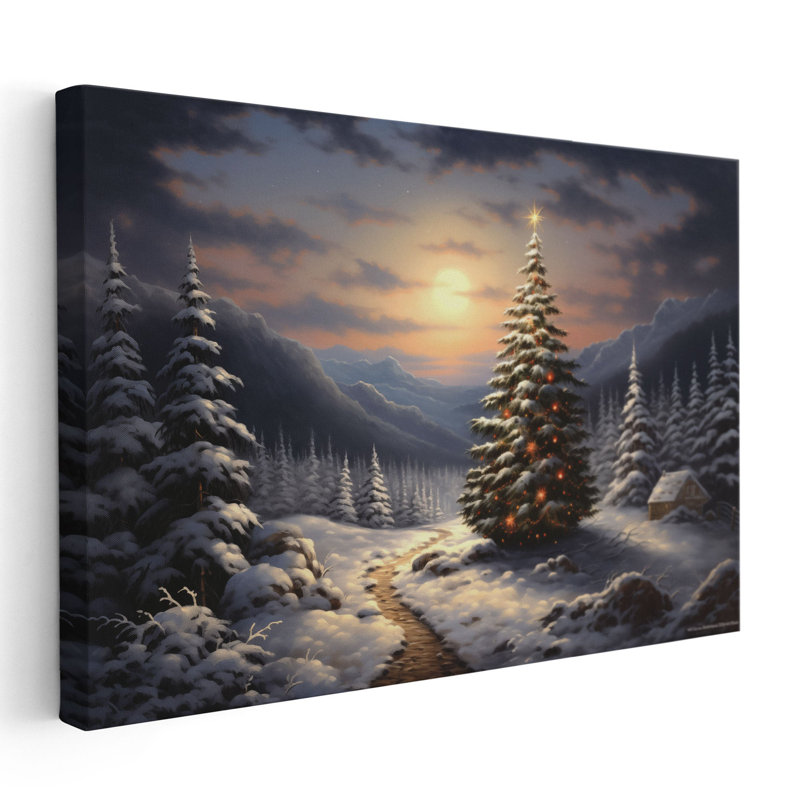 Impression murale Xing Xing's Holiday Glow, Unframed, H 32 po x l 48 po x P 0,02 po