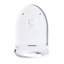 Siège de toilette Smart Bidet avec bouton latéral Siège chauffant réglable avec réglage de la température et de la pression de l'eau Bidet portatif avec nettoyage automatique des buses, veilleuse, siège seulement
