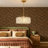 Alissya 3 - Light Crystal Drum Chandeliers