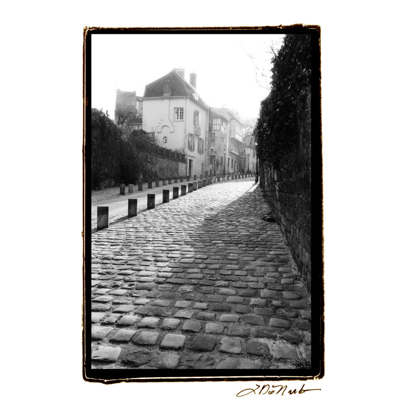 Parisian Walkway II by Laura DeNardo - Wrapped Canvas Print, 46cm H x 30cm W x 3.8cm D