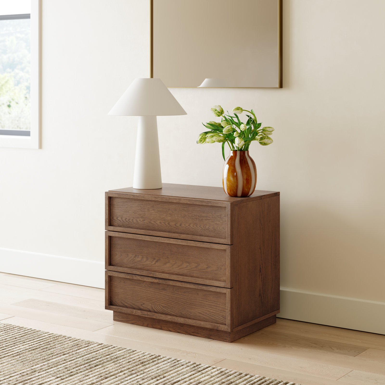 Hudson 29" Dresser, Medium Oak