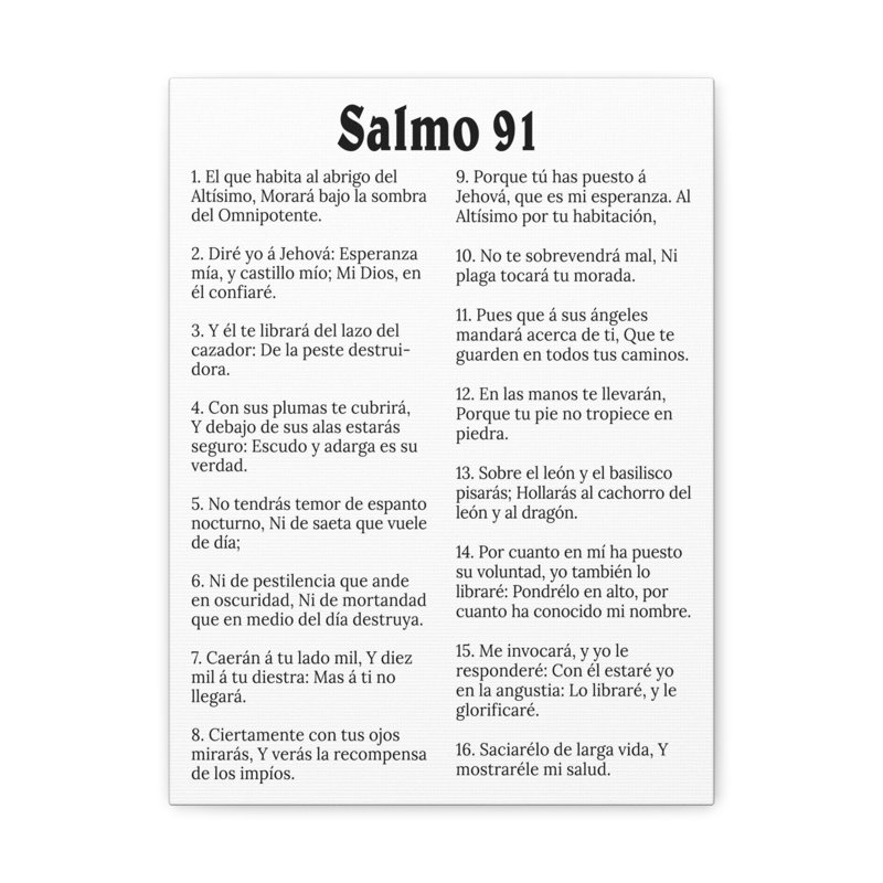 Écritures murales chorales Salmo, Blanc, H 16 po x l 12 po