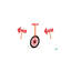 Monicycle - imprimé-52819343-52819344-52819349