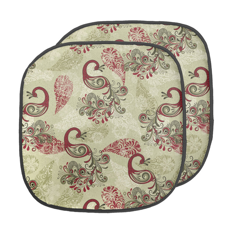 Coussin de siège papillon, Vert