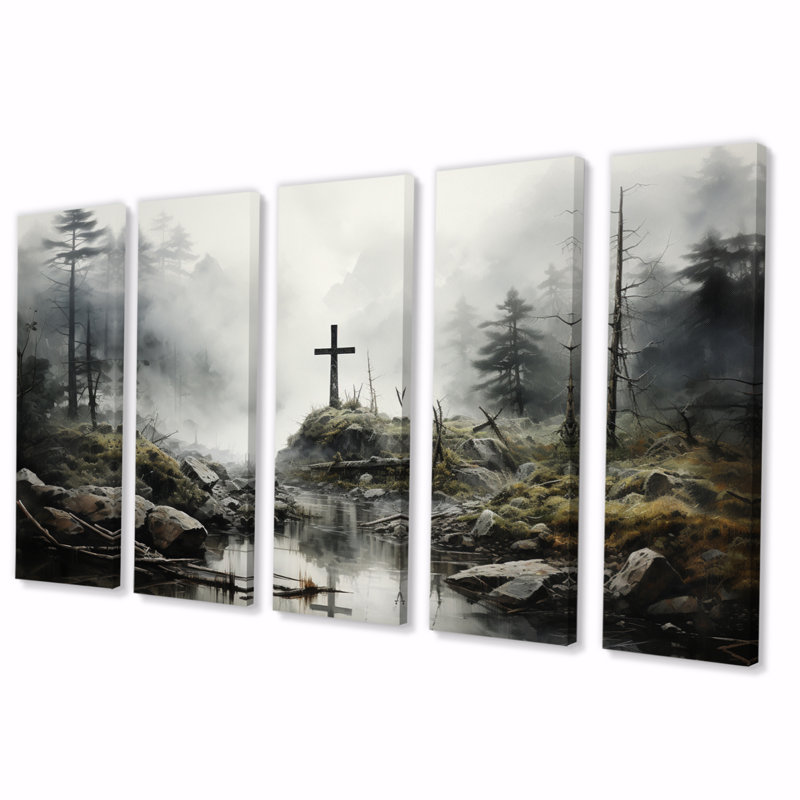 Impression sur toile 5 pièces