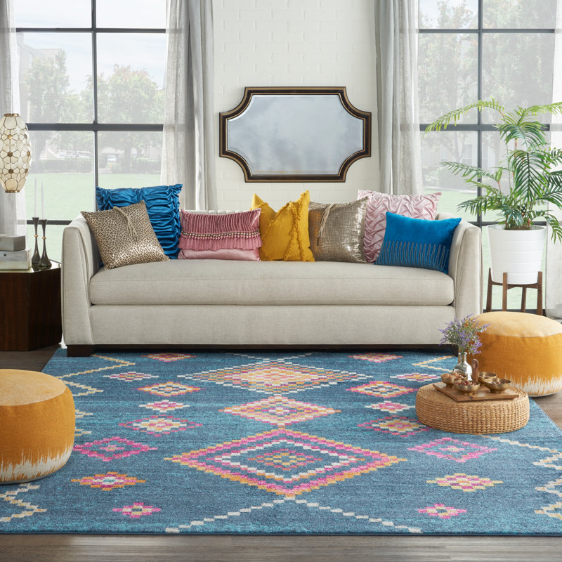Amarillys Southwestern Rug, Rectangle 5'3" x 7'3"