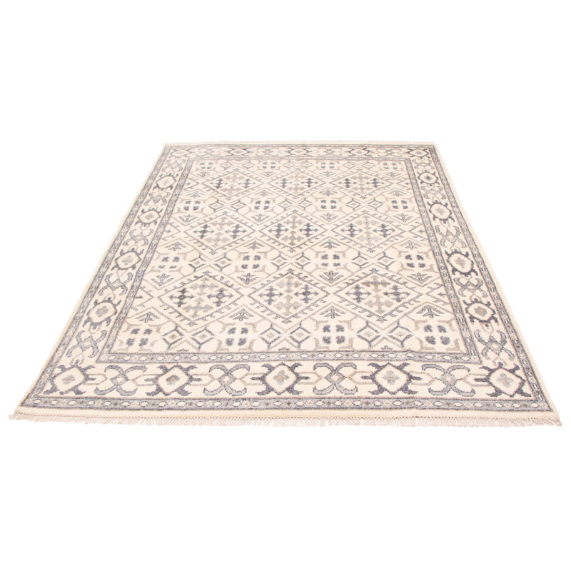 One-of-a-Kind Rectangle 8'11" X 11'9" New Age Wool Area Rug in Cream