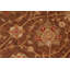 Tapis oriental brun / brun clair en laine noué à la main 9 pi x 12 pi Silke