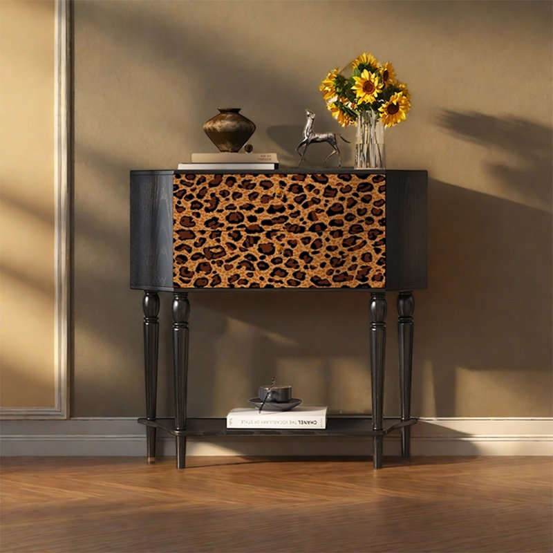 Armoire de rangement élégante avec tiroirs spacieux, Noir, noir, noir, noir