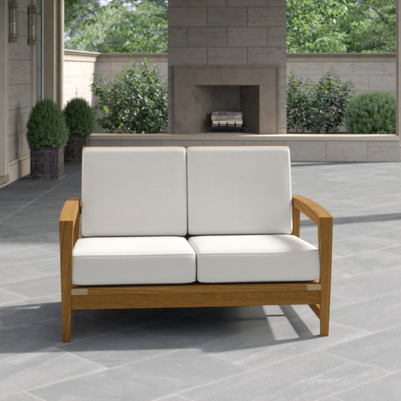 Amalfi Outdoor 2 - Seat Loveseat, Ash