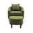 Polyester vert olive est en rupture de stock