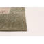 Tapis kaki clair rétro Danuel 3 pi 10 po x 6 pi 9 po