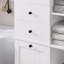 Compact Bathroom Cabinet Freestanding Linen Cabinet-108957042