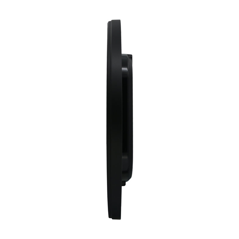 QXA816KRH Wall Clock, Black