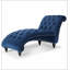 Chaise longue sans accoudoirs touffetée-348295075