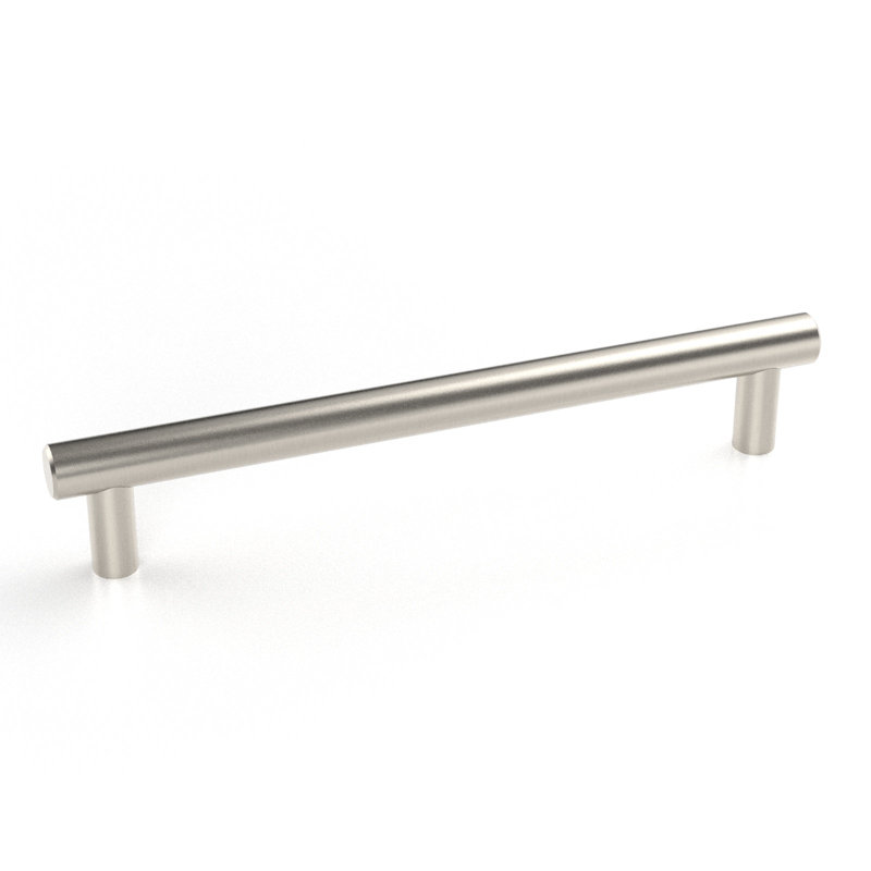 Poignée barre 6 po Lexington, Acier inoxydable brossé, 6"