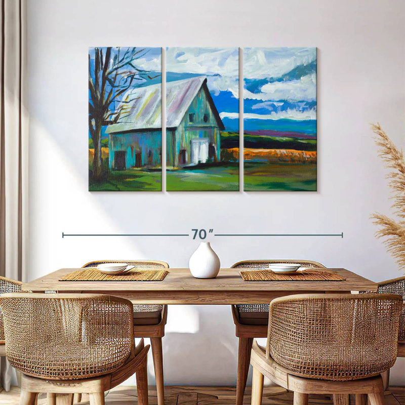 Lilie Old Barn, 36" H x 57" W