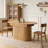 55.11"-70.86" Extendable Dining Table-1777228739