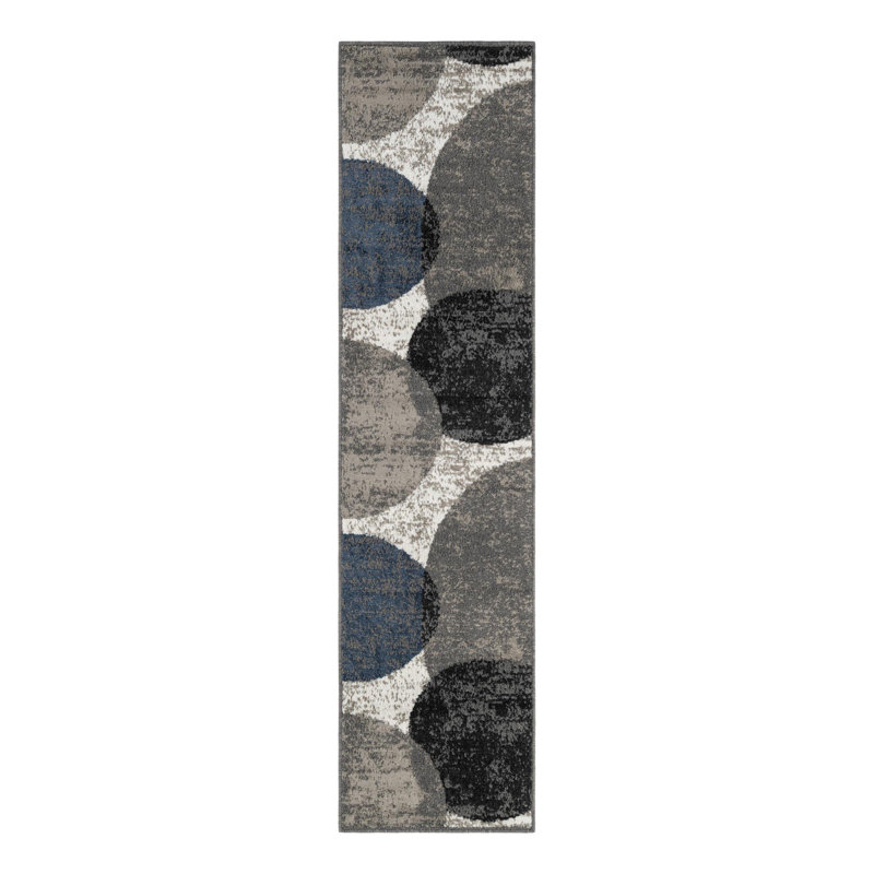 Latitude Run® Otra Nikolis Rug Multi, Runner 2' x 8'