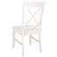 Chaise d'appoint à dossier en X Cierra-1030124368