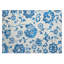 Tapis d'intérieur / extérieur en polyester tissé à la machine tissé à la machine en mâle White-109572652