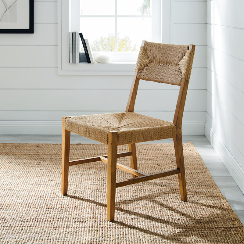 Ensemble de 2 chaises Bodie, Naturel / naturel